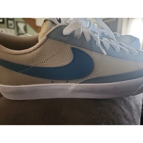 Nike Blazer Low '77 Vintage Men DQ9700-900 Tan Blue Size 9 NWOB Flawless - Picture 5 of 10